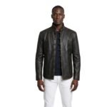 Drakeshire Brown Leather Jacket