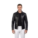 Mystical Black Leather Jacket