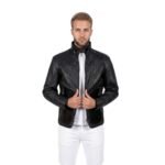 Equilibrium Black Leather Jacket