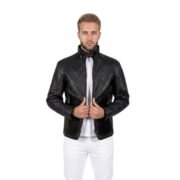 Equilibrium Black Leather Jacket